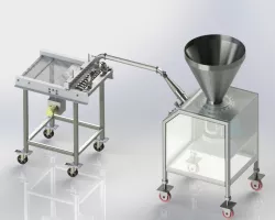 Industrial Food Processing equipment, Portion Extrusion Maker