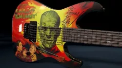 Kirk Hammett ESP KH-3 Karloff Mummy Guitar 3D model