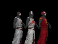 Knights Low-poly  3D model