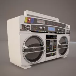 Lasonic Boombox 3D model