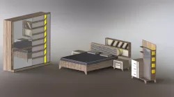 LED Bedroom model