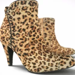 Leopard High Heels Low-poly  3D model