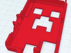 Minecraft Creeper Raspberry Pi Case Cover