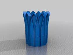 Minoru Yamasaki Inspired Vase - DeRoy Auditorium