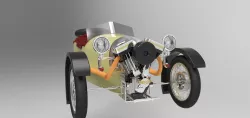 Morgan Sports 1929 3D model
