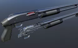 Mossberg 500 (render)