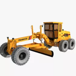 Motor Grader 3D model