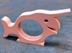 Narwhal napkin ring