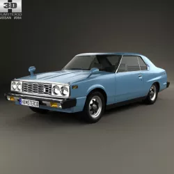 Nissan Skyline C210 GT Coupe 1977 3D model