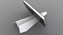 Paper Plane Phone and Tablet Stand 3D model