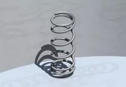 parametric spring (wildfire/creo)