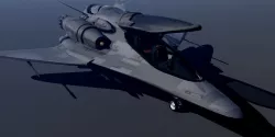 Phantom JS-88 Hybrid Fighter 3D model