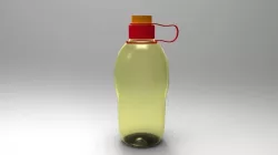 Plastic Flip Flop bottle 3D model
