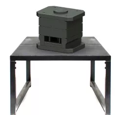 Plastic injection mold of a computer mouse modeled in SolidWorks