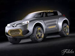 Renault Kwid 3D model