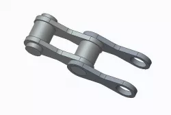 Roller chain parts assembly