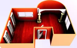 Room, Test Archimesh ( Blender add on )
