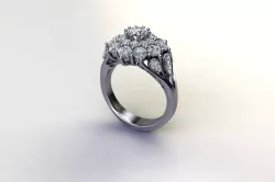 Rosette ring 2