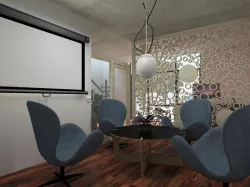 Round big lamp 3D model