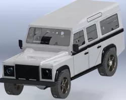 Scale Land Rover Defender 110