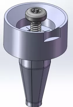 Screw leader head