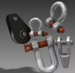 SHACKLES, SOCKETS, CLEVIS