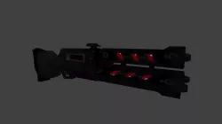 Shotgun Low-poly  3D model
