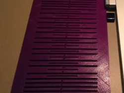 Small rigid heddle