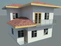 Small two storied home