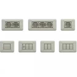 Sockets and switches 3D model
