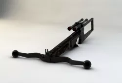 Star Wars Chewbacca Gun  3D model
