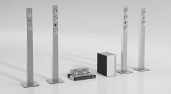 stereo 73 am144 3D model