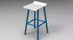 Stool 3D model