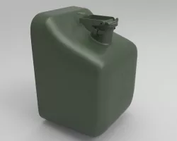 Swedish Army Jerry Can 3D model