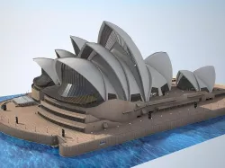 Sydney Opera House 3D model