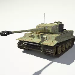 Tiger 1 Tank 3D model