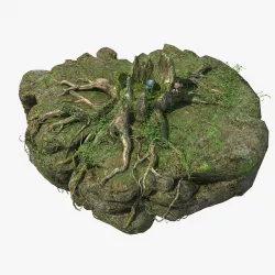 Tree Stump 3D model