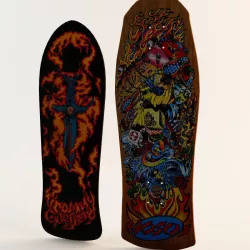 Two Classic Skateboard Decks 3D model