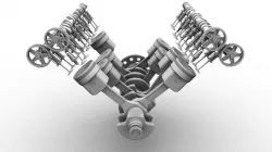 V8 Engine 3D model