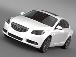 Vauxhall Insignia 4x4 BiTurbo 2011-2013 3D model