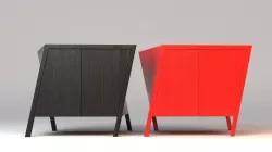 Walking Cabinet 3D model