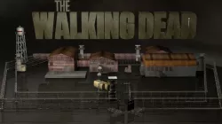 Walking Dead Prison Set 3D model