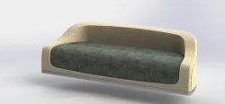wave sofa  3D model