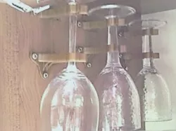 Wine glass holder / for camper / Wohnmobil