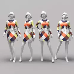 Woman Mannequin 3D model