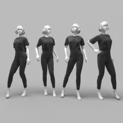 Woman Mannequin 3D model