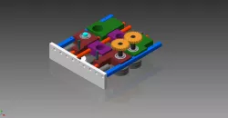 wrapping machine assembly 56% complete