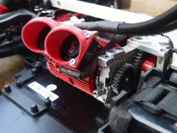 30mm Slanted RC Fan Shroud