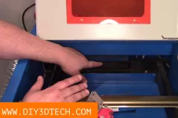 3D Printable k40 Laser Vent Cover!