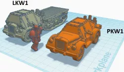40k civilian vehicles - CONCEPT - do not print!